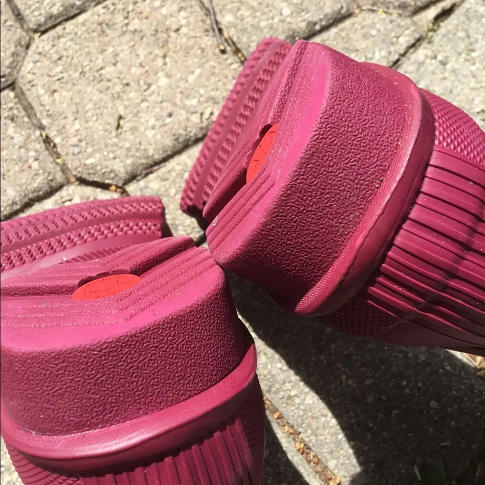 Hunter Boots (Ankle) Size 7 Deep Pink *EUC* - Picture 11 of 12